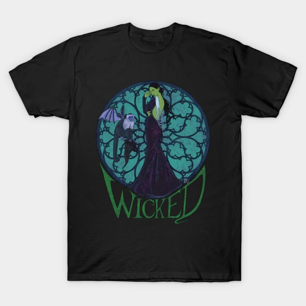 Evil witch T-Shirt by estanisaboal